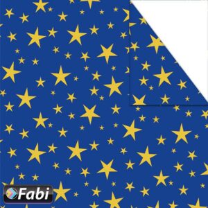 Χαρτόνι Fabi 50x70εκ Αστέρια Μπλε 1455021