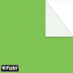 Χαρτόνι Fabi 50x70εκ Πουά Mini Πράσινο 1456012