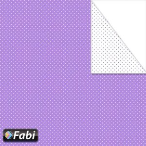 Χαρτόνι Fabi 50x70εκ Πουά Mini Λιλά 1456016