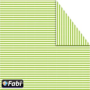 Χαρτόνι Fabi 50x70εκ Ριγέ Mini Λαχανί 1456058