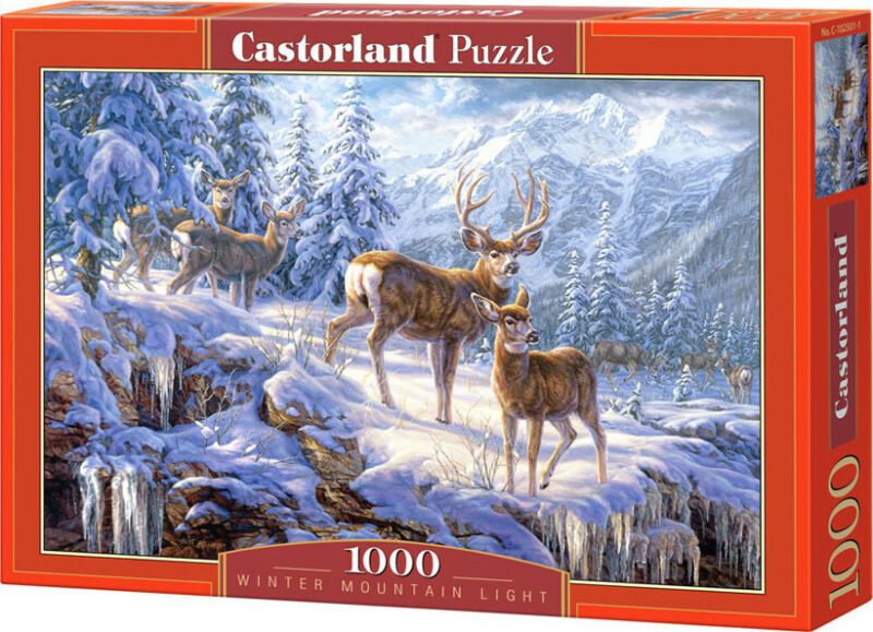 ΠΑΖΛ 1000 ΤΕΜ WINTER MOUNTAIN 68x47cm CASTORLAND