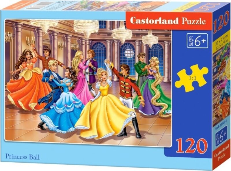 ΠΑΖΛ 120 ΤΕΜ PRINCESS BALL 32x23cm CASTORLAND