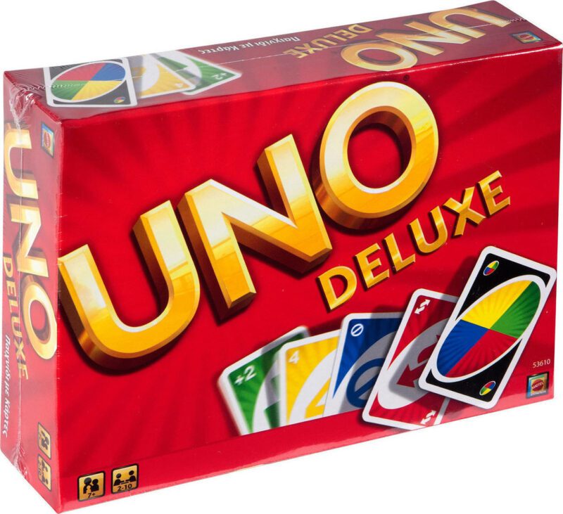 MATTEL UNO DELUXE - CARD GAME