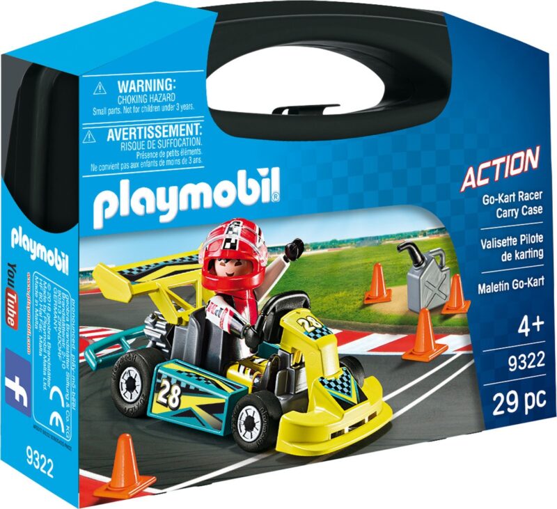 PLAYMOBOL 9322 ACTION ΒΑΛΙΤΣΑΚΙ GO-KART