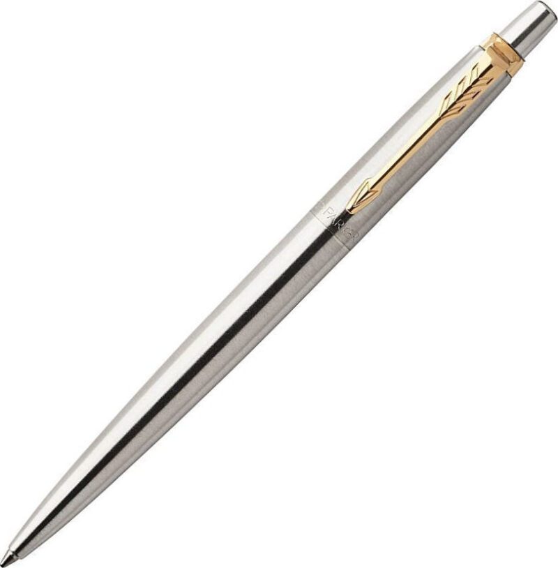 Στυλό Parker Jotter Ballpoint GT Stainless Steel (ασημί σώμα)