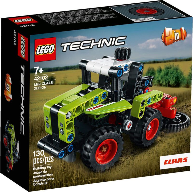 LEGO 42102 TECHNIC Mini CLAAS XERION (ΤΡΑΚΤΕΡ-ΘΕΡΙΖΟΑΛΩΝΙΣΤΙΚΗ)