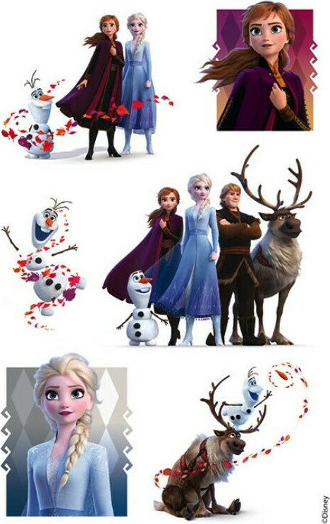 ΑΥΤΟΚΟΛΛΗΤΑ (STICKERS) FROZEN 3Φ BSB (11-343/11-344)