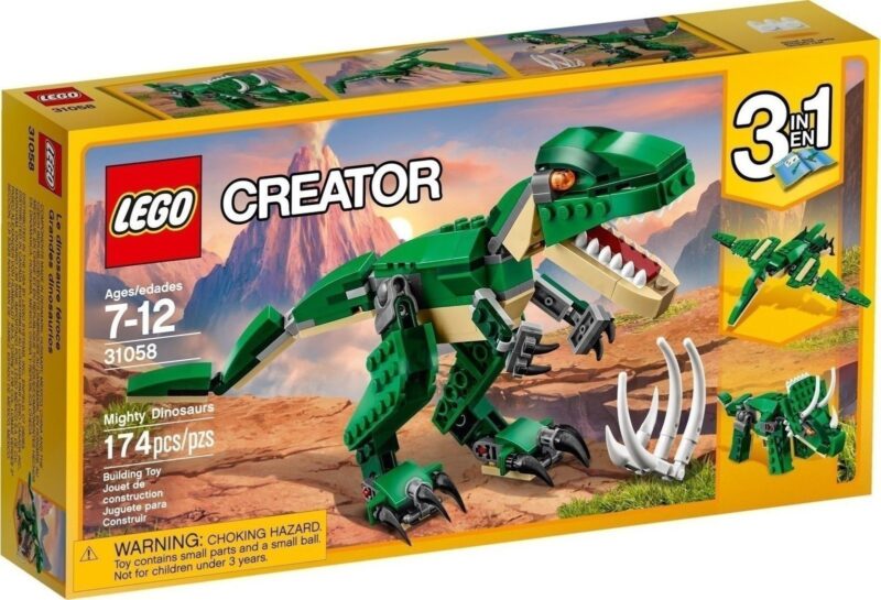 Lego Creator 3 in 1: Mighty Dinosaurs 31058