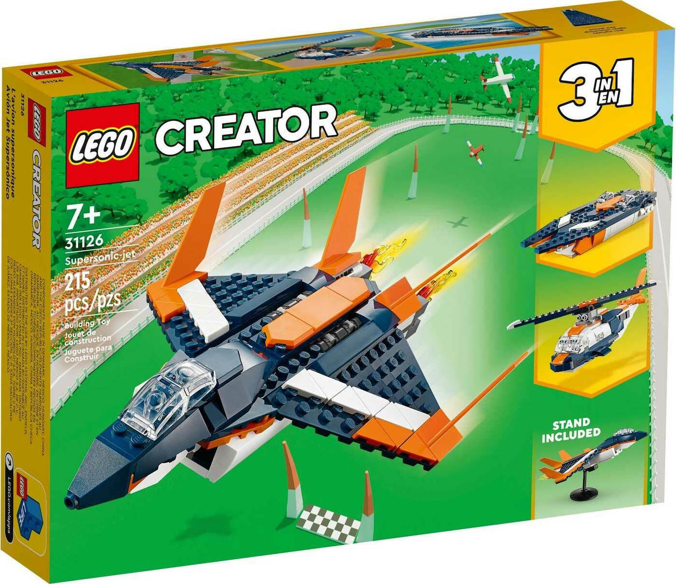 LEGO® Creator 3in1 Supersonic-jet (31126)