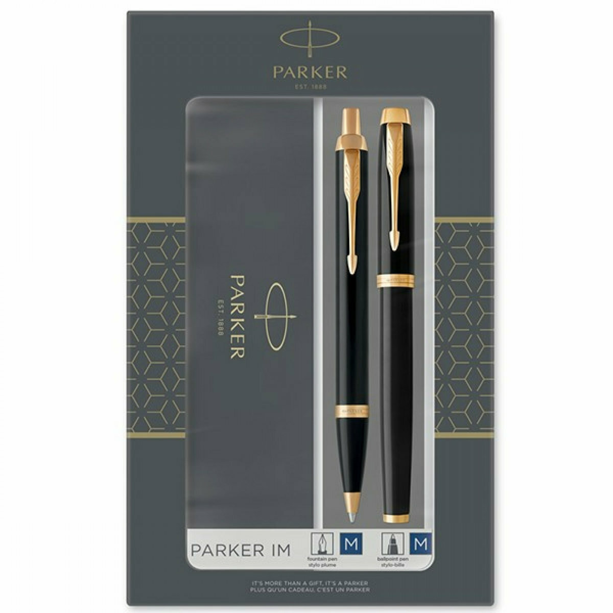 Σετ δώρου Parker IM (στυλό Ballpoint+πένα)
