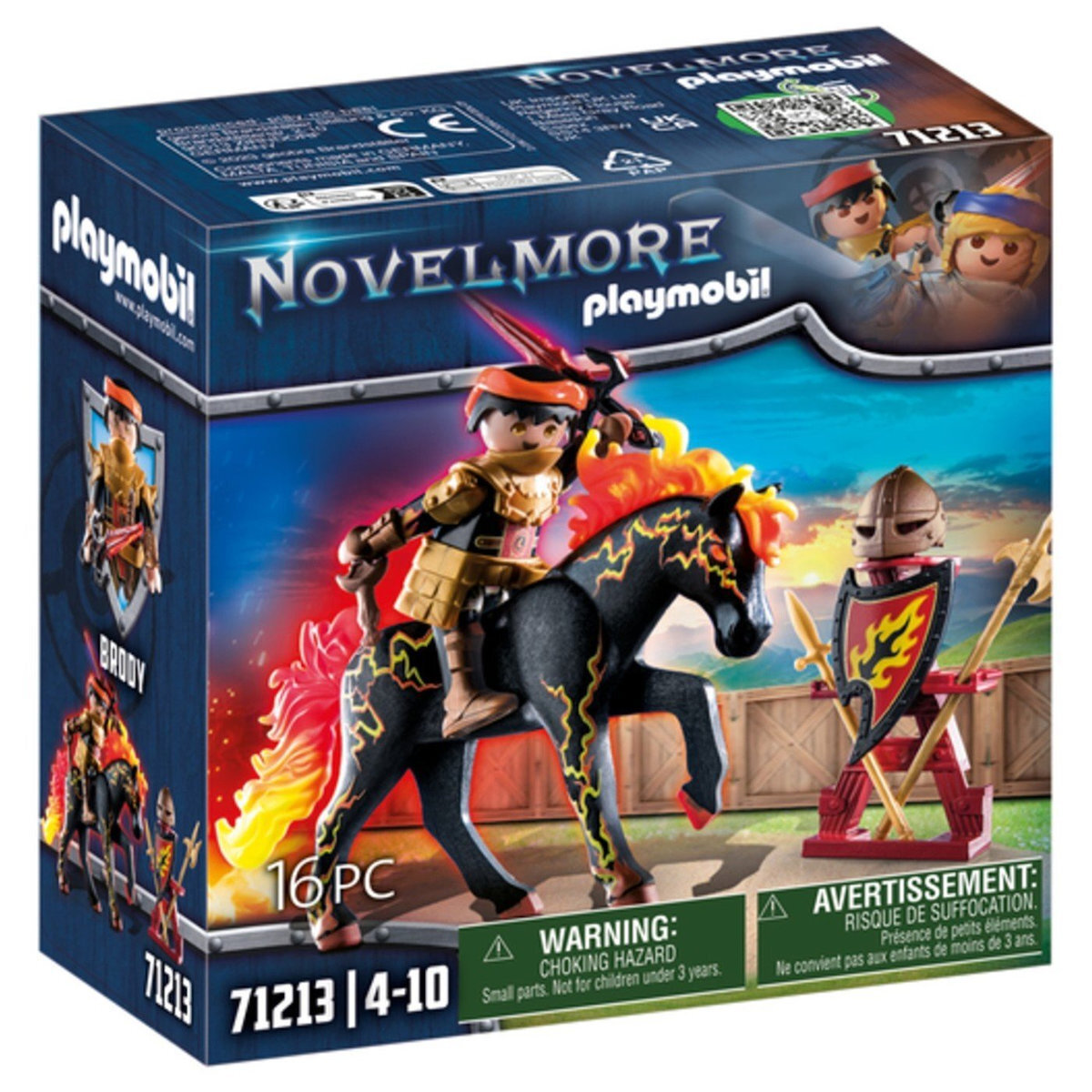 Playmobil Novelmore Raiders & Άλογο της Φωτιάς