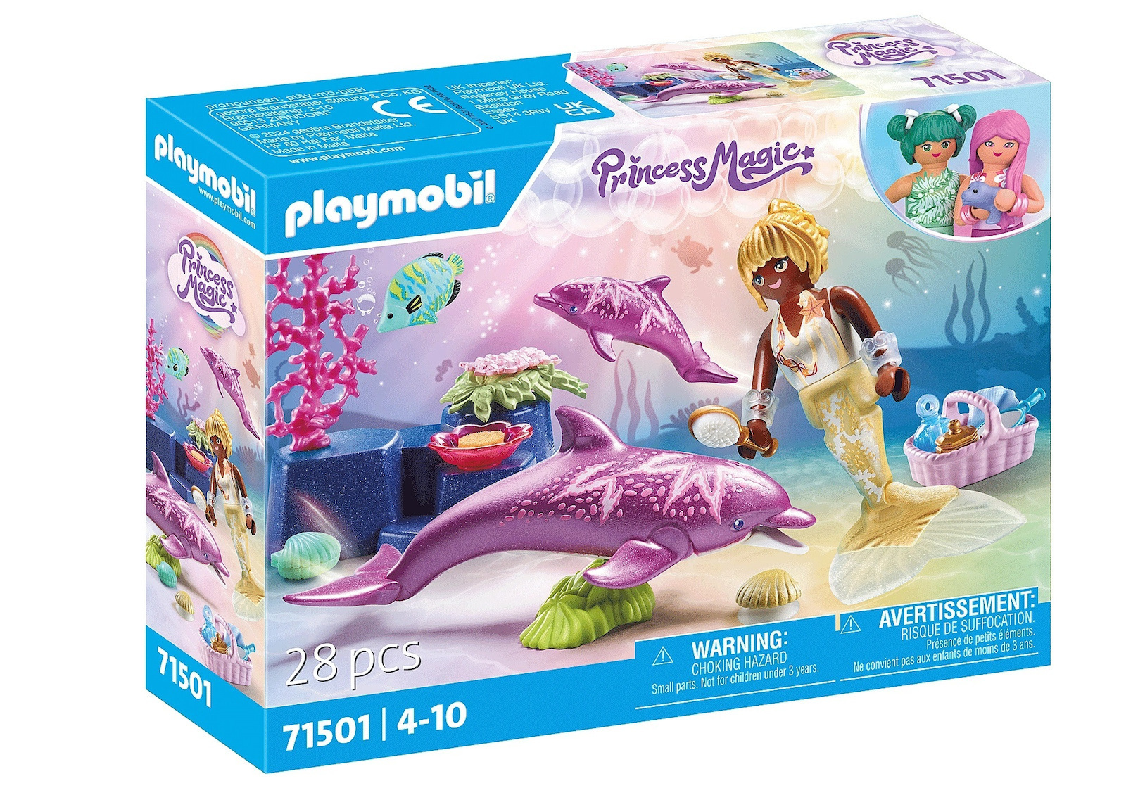 Playmobil 71501 Γοργόνα Με Δελφίνια