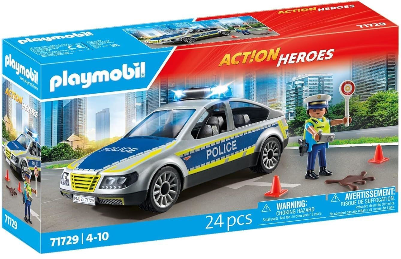 Playmobil 71729 Action Heroes Περιπολικό Όχημα Αστυνομίας
