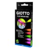 μαρκαδόροι Giotto Turbo Soft Brush Fluo Box 6τμχ